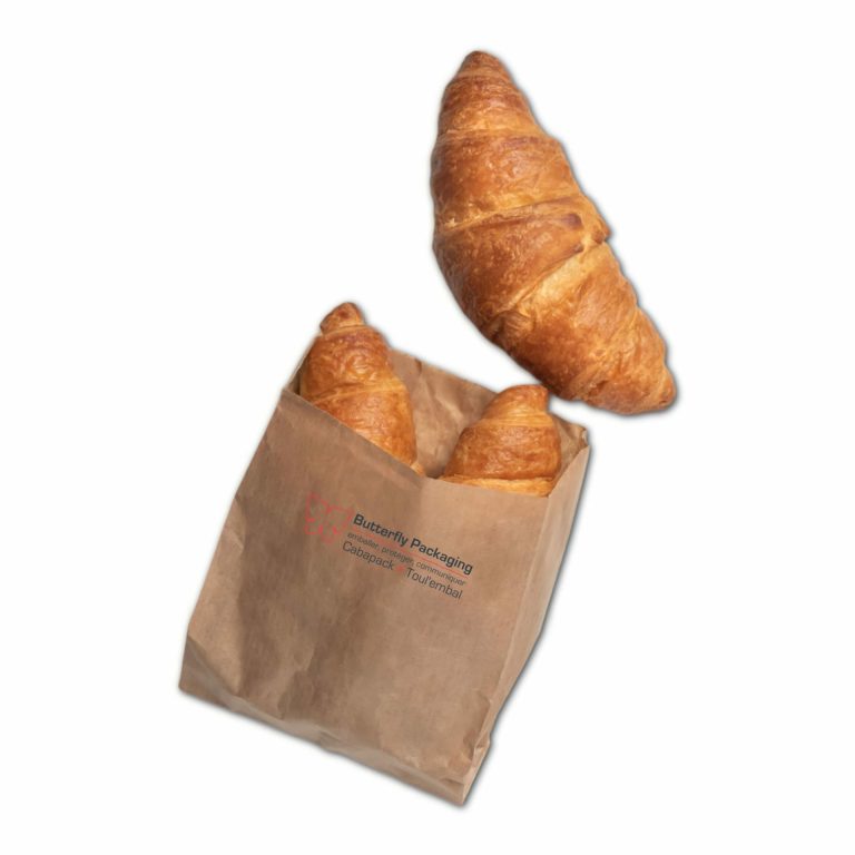 Sachet kraft viennoiserie personnalisé